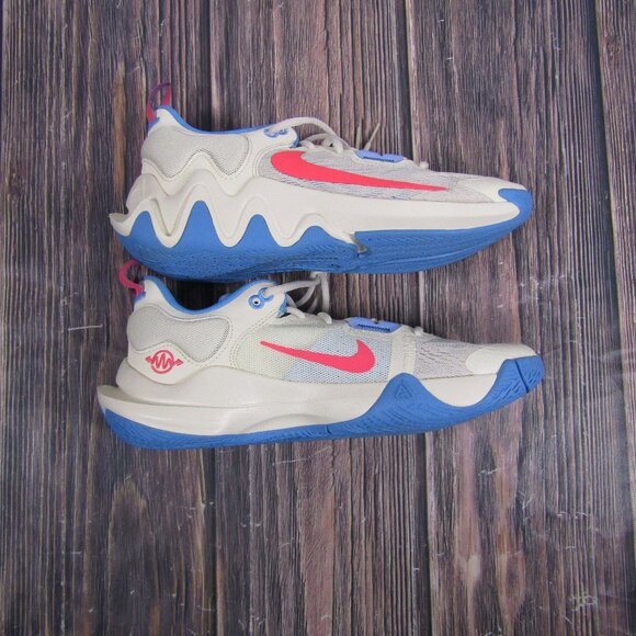 Nike Giannis Immortality 2 Shoes Mens Size 10 Sail Blue Basketball DM0825-103 - Picture 5 of 6